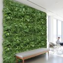 Ver imagem 1 de 2,5m² Placas Jardim Vertical Artificial 3d Alta Qualidade Parede Verde Luxo