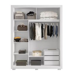 G.R Zanzini Roma 2P Correr 3G Absol 2,22x1,74x0,53 Branco - 2