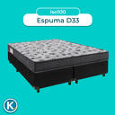 Ver imagem 4 de Cama + Box Blindado e Colchão D33 Casal - Iso100 Ortobom