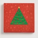 Ver imagem 1 de Kit Guardanapo de Natal Estampado Vermelho Pinheiro Verde 33x33cm Folha Dupla Prime 40 Unidades