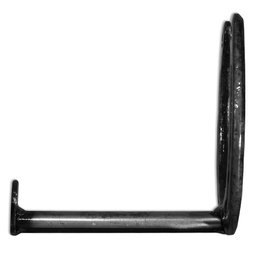 Porta Papel Higiênico Fixo Rustico Ferradura Country Verniz - 3