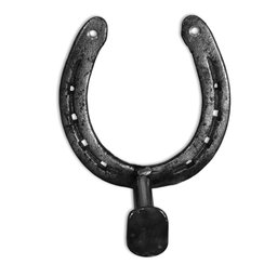 Porta Papel Higiênico Fixo Rustico Ferradura Country Verniz - 2