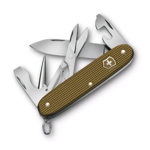 Canivete Pioneer X Alox Terra - com 9 Funções - Cabo de Aluminio - Marrom - 0.8231.l24