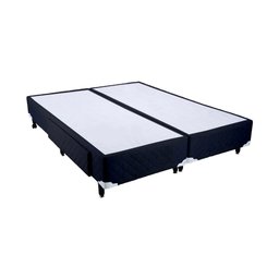 Cama Box Queen Size com Gaveta Mega Colchões Black - 158x198 - 2