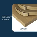 Ver imagem 6 de Conjunto Gabinete de Banheiro com Cuba e Espelheira em MDF Suspenso 110cm Nature Panna/Carvalho