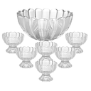 Ver imagem 1 de Conjunto 7 Peças Bowl com 6 Taças de Sobremesa Geneva Wolff