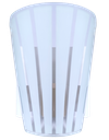 Ver imagem 4 de Arandela Paulistinha de Parede com Vidro Pintado:tradicional/branco/110/220