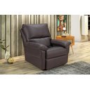 Ver imagem 1 de Poltrona Cadeira Reclinável Idoso Madri Motorizada Corano Marrom 310 Império