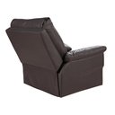 Ver imagem 6 de Poltrona Cadeira Reclinável Idoso Madri Motorizada Corano Marrom 310 Império