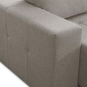 Ver mais imagens de Sofá 3 Lugares Retrátil Reclinável para Sala de Estar 230cm Byron F04 Linho Bege - Lyam Decor