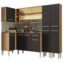 Ver imagem 3 de Armário de Cozinha Completa de Canto 293cm Rustic Emilly Line Madesa 06