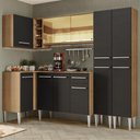 Ver imagem 1 de Armário de Cozinha Completa de Canto 293cm Rustic Emilly Line Madesa 06