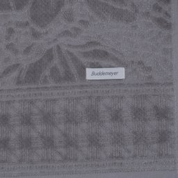 Toalha Rosto Melina 48x80 cm Cinza Buddemeyer V43226880031310112 - 3