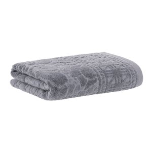 Toalha Rosto Melina 48x80 cm Cinza Buddemeyer V43226880031310112