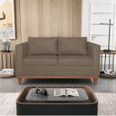 Ver imagem 2 de Kit Sofá 3 Lugares e 2 Poltronas Europa 180 cm Estilo Conforto e Elegância Suede - Doce Sonho Móveis