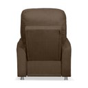 Ver imagem 2 de Kit 02 Poltrona do Papai Reclinável Confortável Suede Marrom