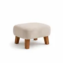 Ver imagem 7 de Poltrona Amamentação Viena Suede + Puff Macio Quarto Bebe:Bege