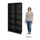Ver imagem 6 de Mesa Escrivaninha em L Eron e Estante Livreiro Maly A06 Preto - Mpozenato