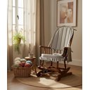 Ver imagem 1 de Cadeira de Balanço Linus Cinza 1,18/40 X 64 X 50 - Móveis de Gramado