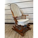 Ver imagem 5 de Cadeira de Balanço Linus Cinza 1,18/40 X 64 X 50 - Móveis de Gramado