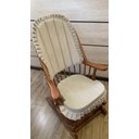 Ver imagem 6 de Cadeira de Balanço Linus Cinza 1,18/40 X 64 X 50 - Móveis de Gramado