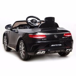 Carrinho Elétrico E-car Mercedes-Benz Infanti - Preto - 6