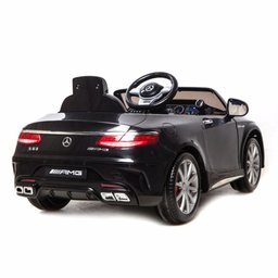 Carrinho Elétrico E-car Mercedes-Benz Infanti - Preto - 7