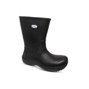 Bota Eva Cano Longo Bb87 Preto com Solado Antiderrapante Ca 42632