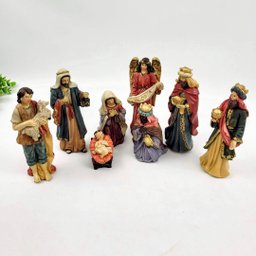 Presépio de Natal em Resina Color Natal 8pc - 3