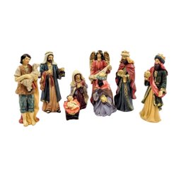 Presépio de Natal em Resina Color Natal 8pc - 1