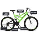 Ver imagem 5 de Bicicleta Colli Gps Aro 26 Aero com 21 Marchas