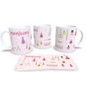 Caneca de Porcelana Branca Personalizada Profissões Manicure - 1