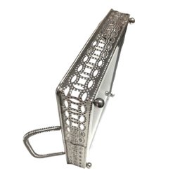 Bandeja Decorativa Prateada Espelhada Luxo Espressione 24cm Bandeja Prateada, Bandeja Elegante Prate - 6