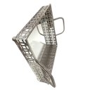 Ver imagem 7 de Bandeja Decorativa Prateada Espelhada Luxo Espressione 24cm Bandeja Prateada, Bandeja Elegante Prate