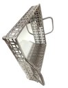Ver imagem 7 de Bandeja Decorativa Prateada Espelhada Luxo Espressione 24cm Bandeja Prateada, Bandeja Elegante Prate