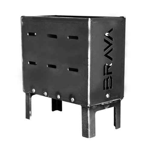 Queimador Firebox em Aço Carbono Avulso para Churrasco Profissional - Brava Churrasqueiras