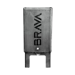 Queimador Firebox em Aço Carbono Avulso para Churrasco Profissional - Brava Churrasqueiras - 2