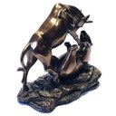 Ver imagem 7 de Estatueta Touro Urso Metáfora de Wall Street Veronese 77493