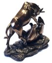 Ver imagem 7 de Estatueta Touro Urso Metáfora de Wall Street Veronese 77493