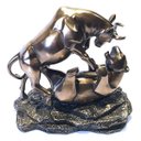 Ver mais imagens de Estatueta Touro Urso Metáfora de Wall Street Veronese 77493