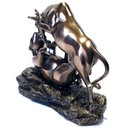 Ver imagem 6 de Estatueta Touro Urso Metáfora de Wall Street Veronese 77493