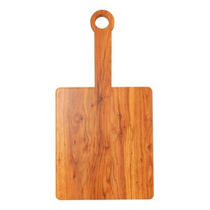 Tábua De Frios Quadra Madeira Tb129  Corte E Decoração