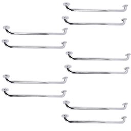 Alça Apoio Barra Suporte Anti Queda 70cm Kit 10 Uni Banheiro Idoso Gestante Criança Varanda Box Corr - 1