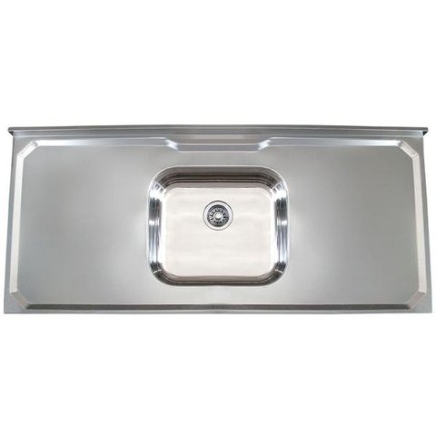 Pia de Inox 1,05 X 0,53 Lisa