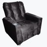 Poltrona Reclinável Moderno 2 Posições Londres Preto - 2