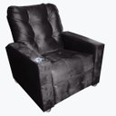 Ver imagem 2 de Poltrona Reclinável Moderno 2 Posições Londres Preto