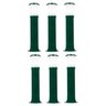 Poste Balizador Luminária Casa Sítio Jardim 75cm Verde Kit 6 - 1