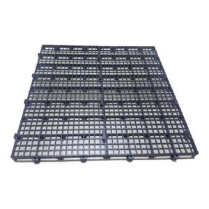 8 Pisos Plástico Preto Estrado 50x25cm Piso para Box