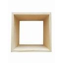 Ver imagem 1 de Nicho de Madeira Simples Nogueira 1,2x27x24,5x15cm