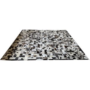 Tapete De Couro marrom malhado escuro 3,00x3,00 C/b pç 10x10